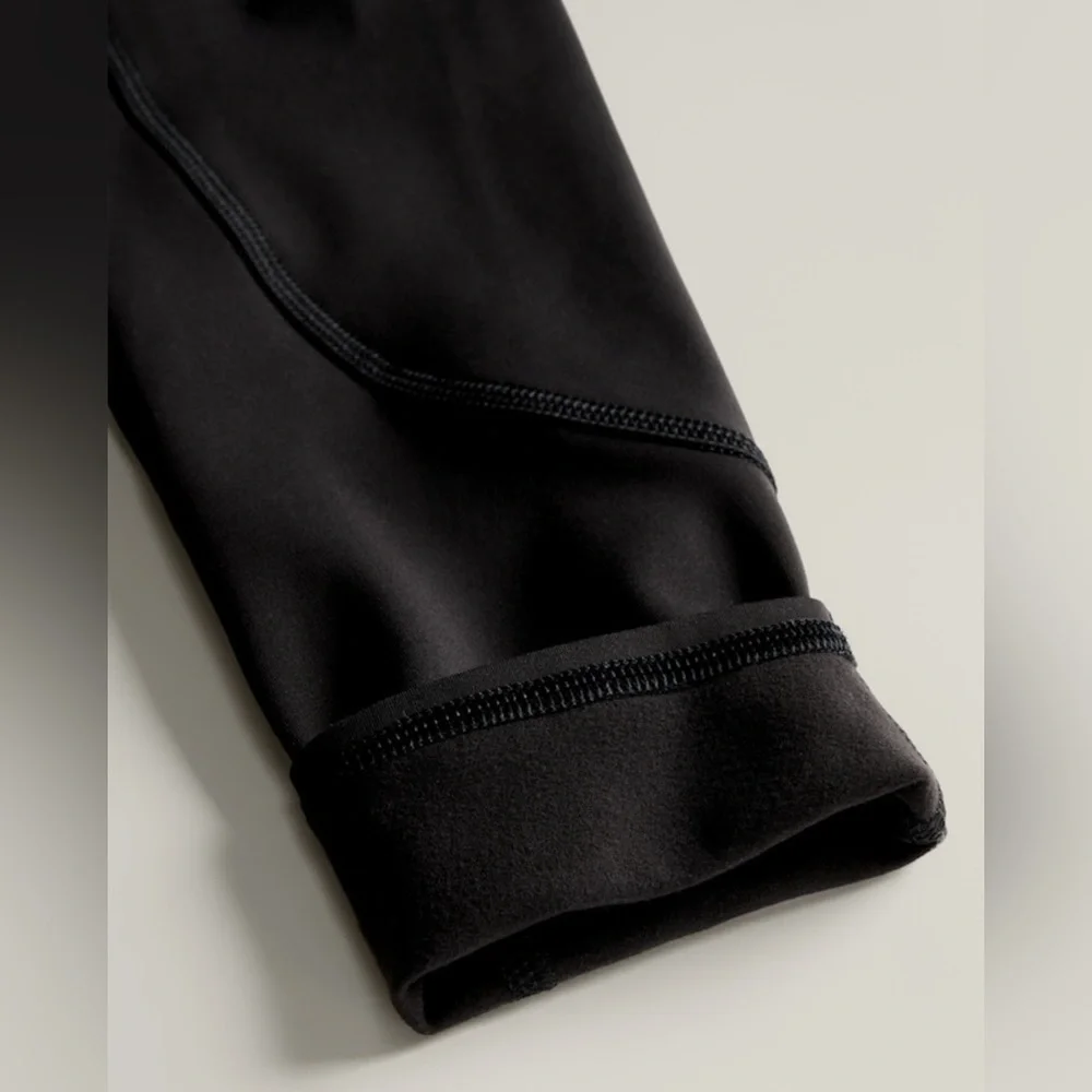 NWT Athleta Rainier Black Tight Size S/T